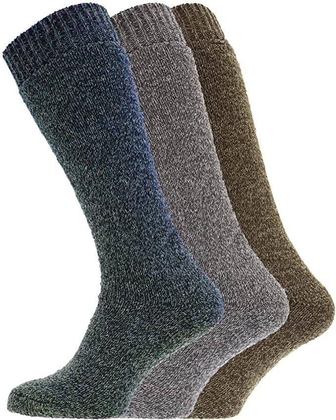Mens Dark Assorted Wool Blend Wellington Boot Socks 3 Pack-hosierydirect.jpg