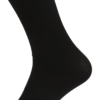 Black Travel Compression Flight Socks