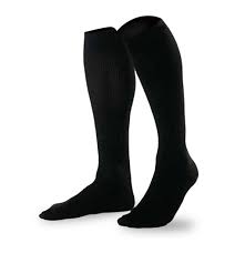 Black Travel Compression Flight Socks_9 Hosierydirect.jpg