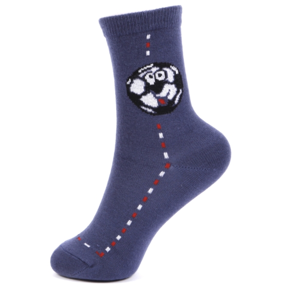 Boys-2-Pack-Navy-Football-Design-Ankle-Socks5-Hosierydirect