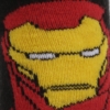 BOYS MARVEL AVENGERS  IRONMAN CHARACTER SLIPPER SOCKS 