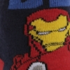 BOYS MARVEL AVENGERS  IRONMAN CHARACTER SLIPPER SOCKS 