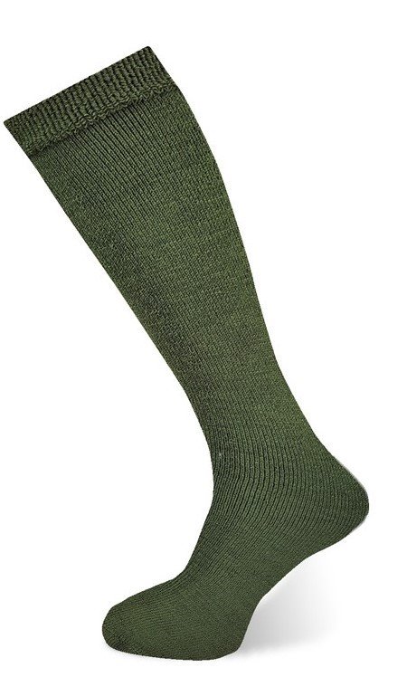 Mens Army Green Wellington Boot Socks Hosierydirect.jpg