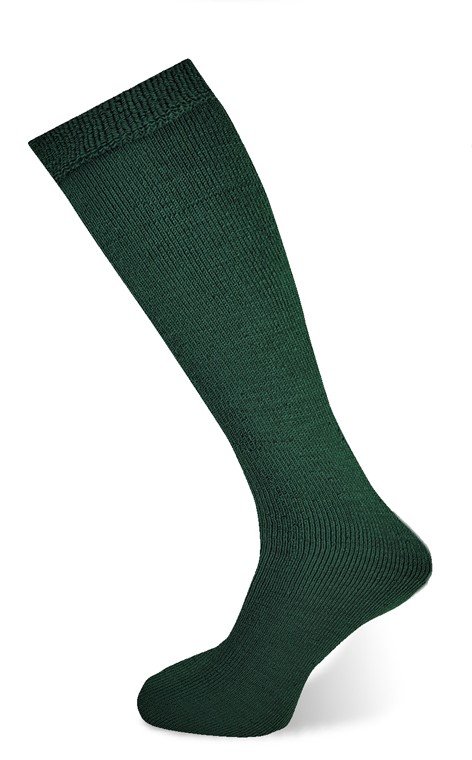 Mens Bottle Green Wellington Boot Socks hosierydirect.jpg