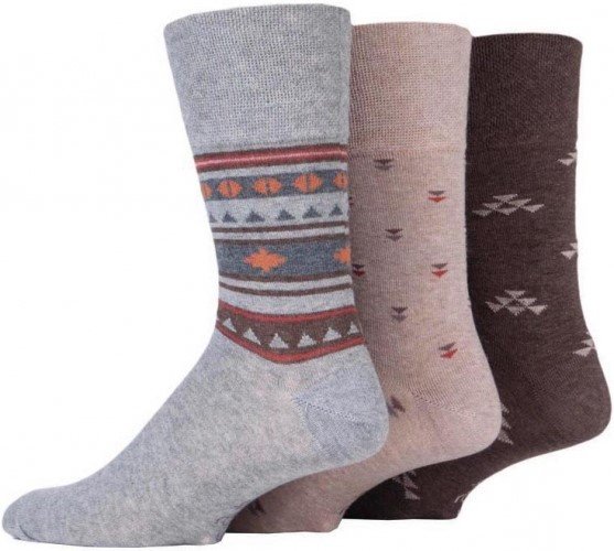 Mens-Non Elastic Soft Top Cotton-Socks-Light-Assorted-Socks-3pp_1 Hosierydirect.jpg