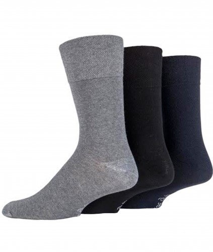 Mens-Non Elastic Soft Top  Cotton-Socks-Plain-Dark-Assorted-Socks-3pp_2-Hosierydirect.jpg
