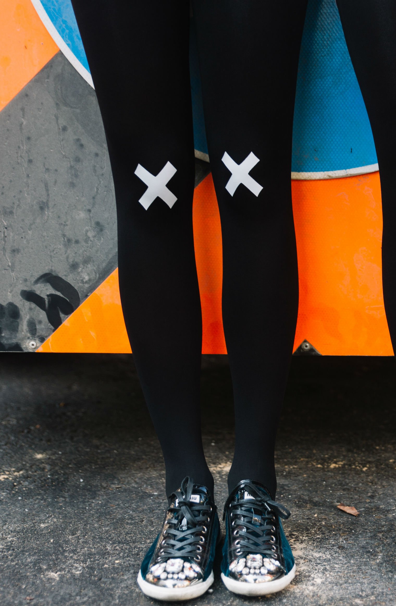 Womens-Black-Opaque-Print-Tights-f379-bgr2-Hosierydirect