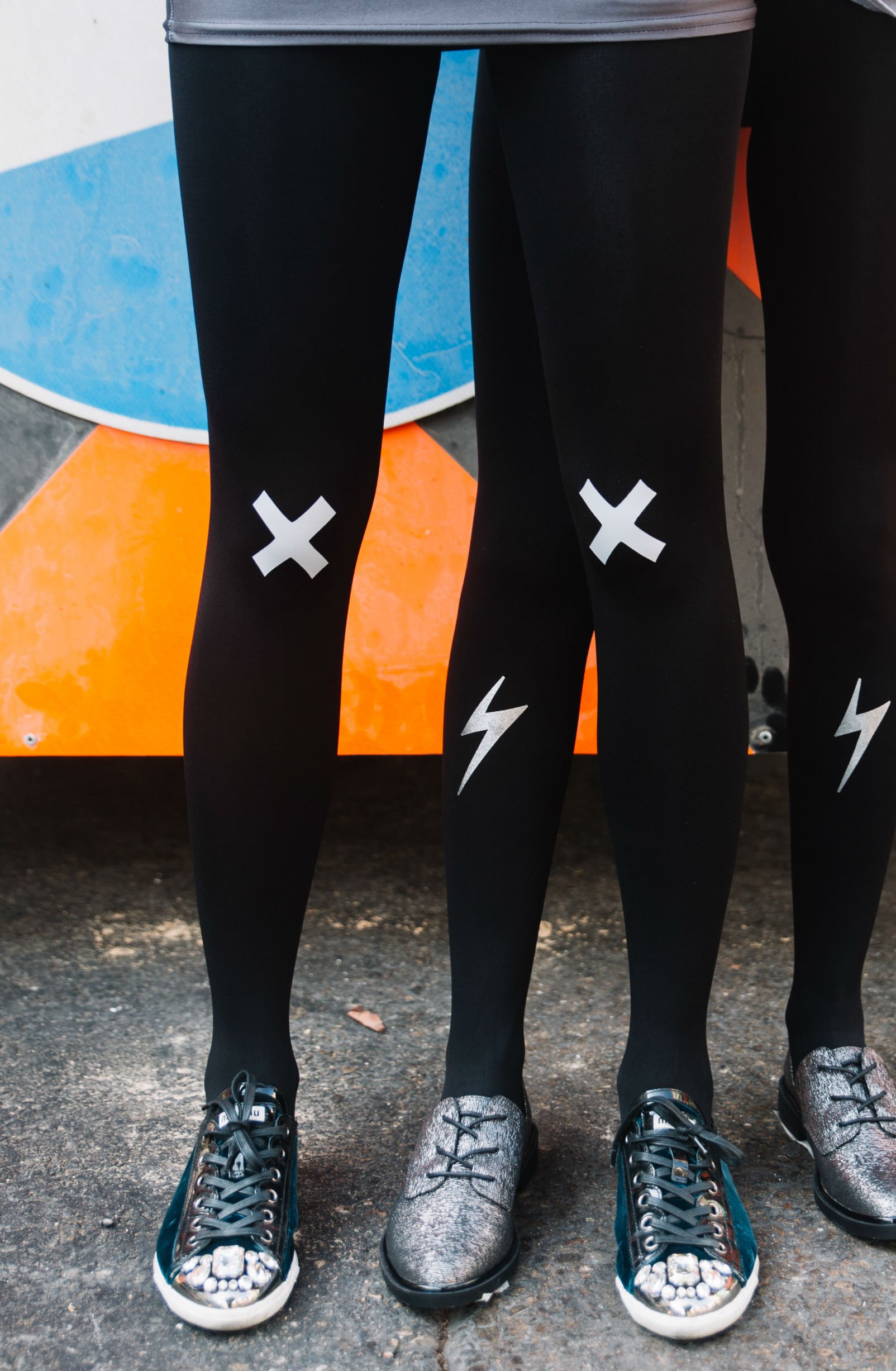 Womens-Black-Opaque-Print-Tights-f379-bgr3-Hosierydirect