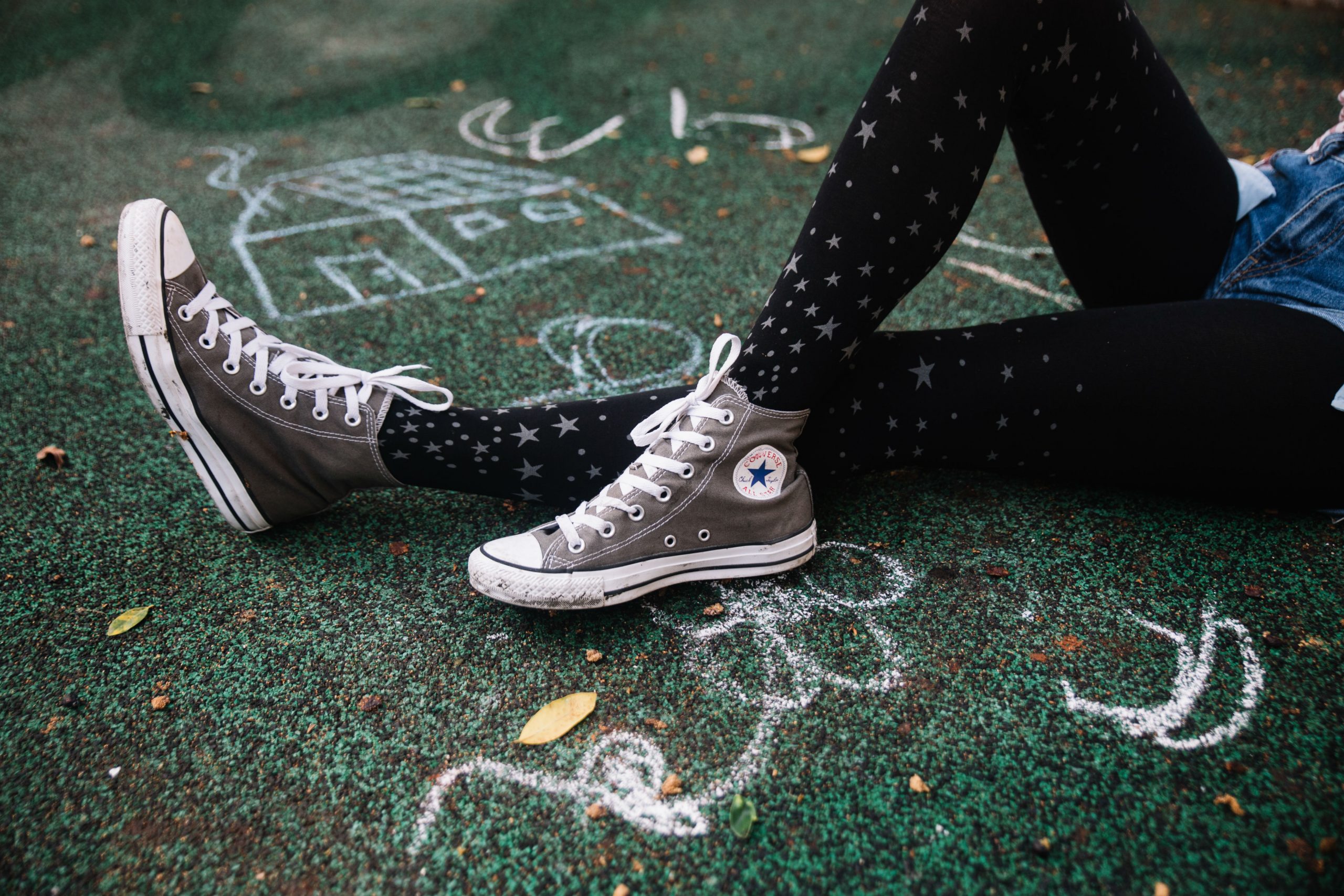 Womens-Black-Opaque-Print-Tights-f400-bgs-Hosierydirect