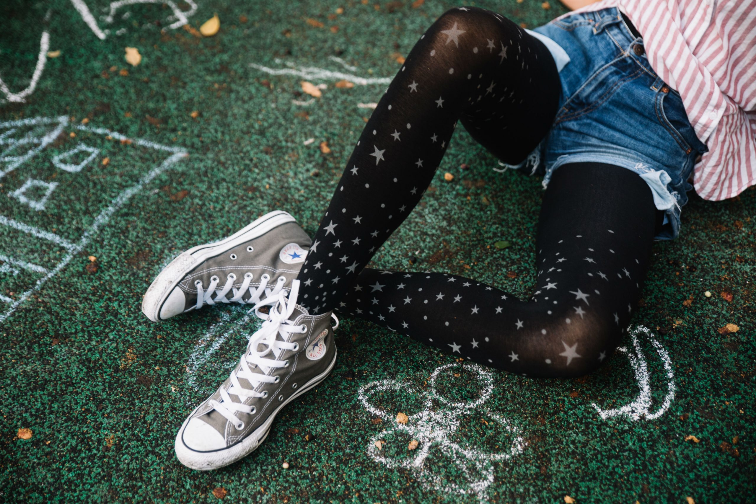 Womens-Black-Opaque-Print-Tights-f400-bgs6-Hosierydirect