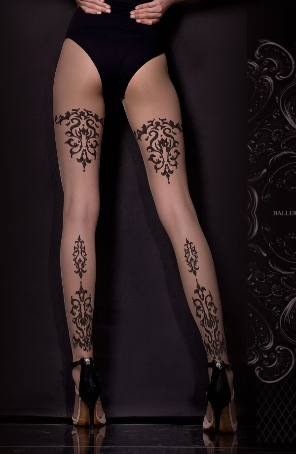 Womens-Skin-Sheer-Tights-with-Large-Back-Leg-Floral-Print-Design-bal310_02_1-Hosierydirect