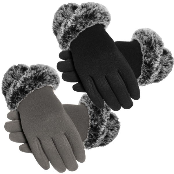 Womens-Touch-Screen-Gloves with Fur-Cuff-Hosierydirect.jpg