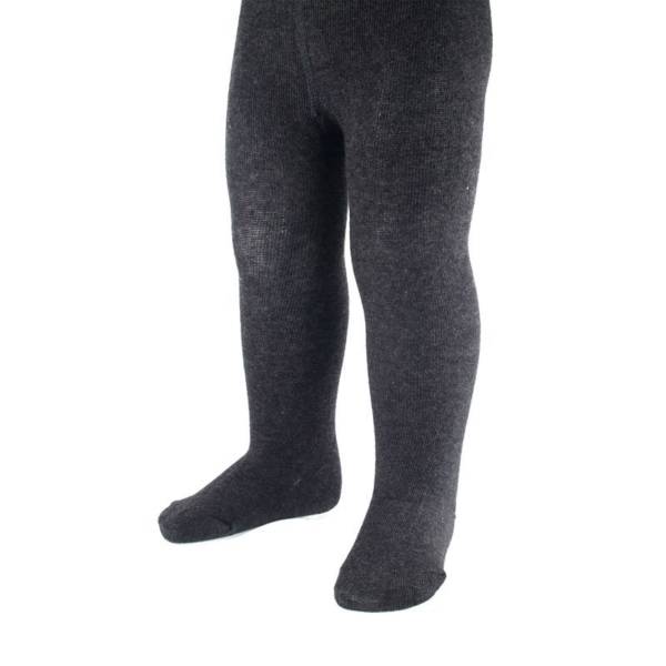 Baby Girls Plain Grey Cotton Knit Tights T84- Hosierydirect.jpg